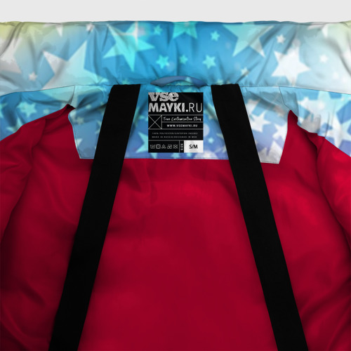 Женская зимняя куртка Oversize Месть дредноута, цвет красный - фото 7