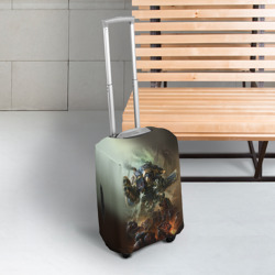 Чехол для чемодана 3D Титан вархаммер - фото 2