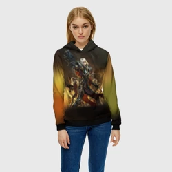 Женская толстовка 3D Adepta Sororitas - фото 2