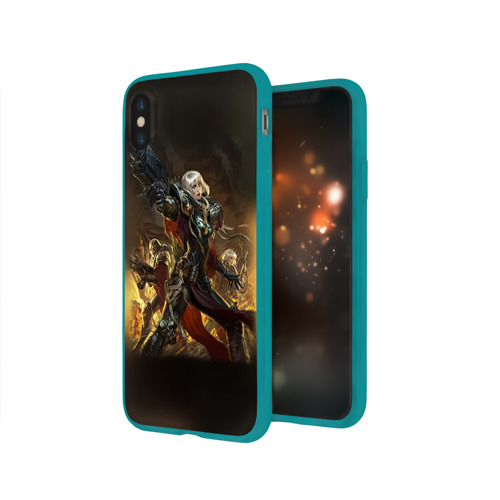 Чехол для Apple iPhone X силиконовый глянцевый Adepta Sororitas Фото 01 Чехол для Apple iPhone X силиконовый глянцевый Adepta Sororitas Фото 01