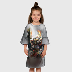 Детское платье 3D Сестры битвы - фото 2