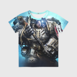 Детская футболка 3D Серый рыцарь