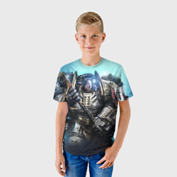 Детская футболка 3D Серый рыцарь - фото 2