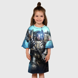 Детское платье 3D Серый рыцарь - фото 2