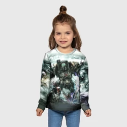 Детский лонгслив 3D Терминатор - фото 2