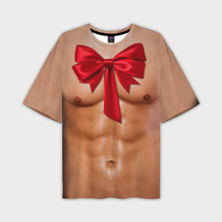 Мужская футболка oversize 3D Твой подарок