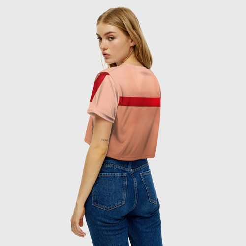 Женская футболка Crop-top 3D Твой подарочек, цвет 3D печать - фото 5