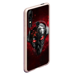 Чехол для Honor P Smart Z Череп в наушниках - фото 2