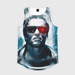 Мужская спортивная майка 3D Терминатор 1