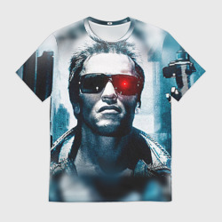 Мужская футболка 3D Терминатор 1