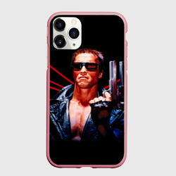 Чехол для iPhone 11 Pro Max матовый Терминатор 1