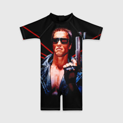 Детский купальный костюм 3D Терминатор 1