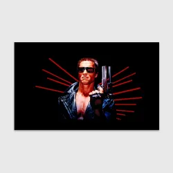 Бумага для упаковки 3D Терминатор 1