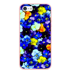 Чехол для iPhone 5/5S матовый Flower