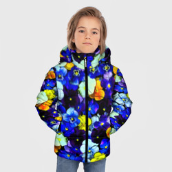 Зимняя куртка для мальчиков 3D Flower - фото 2