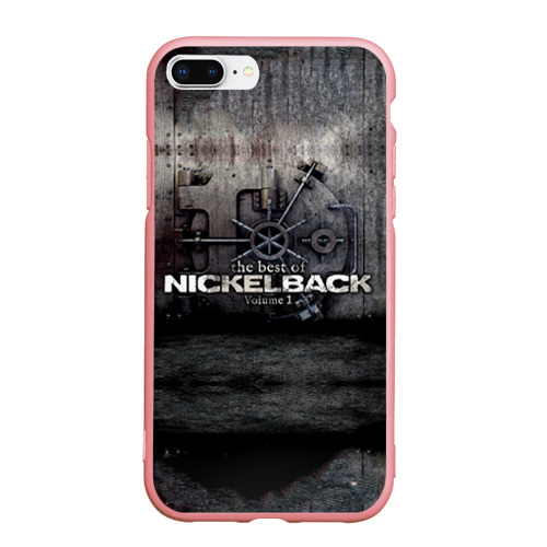 Чехол для iPhone 7Plus/8 Plus матовый Nickelback, цвет баблгам