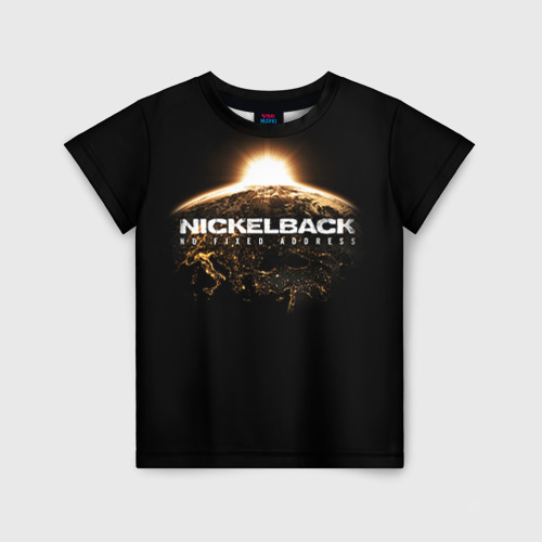 Детская футболка 3D Nickelback, цвет 3D печать