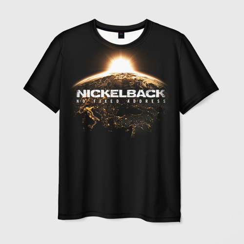 Мужская футболка 3D Nickelback, цвет 3D печать