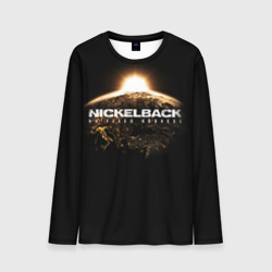 Мужской лонгслив 3D Nickelback