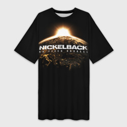 Платье-футболка 3D Nickelback