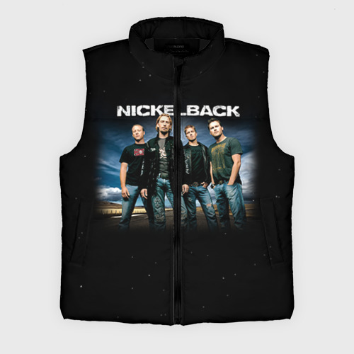 Мужской жилет утепленный 3D Nickelback