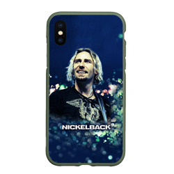 Чехол для iPhone XS Max матовый Nickelback