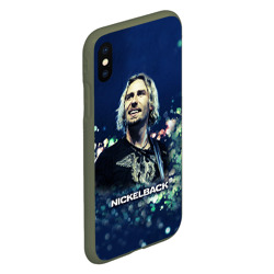 Чехол для iPhone XS Max матовый Nickelback - фото 2