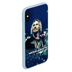 Чехол для iPhone XS Max матовый Nickelback - фото 2