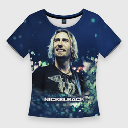 Женская футболка 3D Slim Nickelback