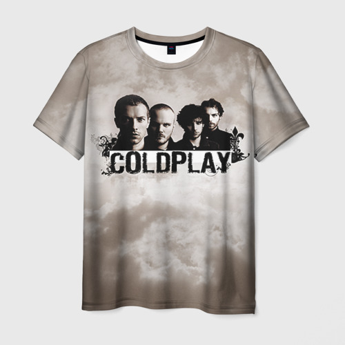 Мужская футболка 3D Coldplay, цвет 3D печать