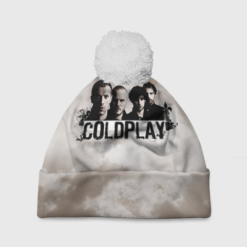 Шапка 3D c помпоном Coldplay, цвет 3D печать