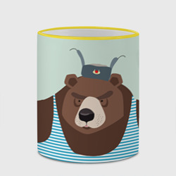 Кружка с полной запечаткой Русский медведь - фото 2