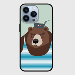 Чехол для iPhone 13 Pro Русский медведь