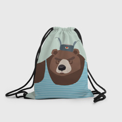 Рюкзак-мешок 3D Русский медведь