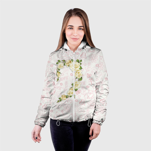 Женская куртка 3D Сердечко а - фото 3