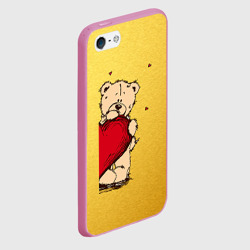 Чехол для iPhone 5/5S матовый Медведи а - фото 2