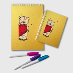 Блокнот Медведи а