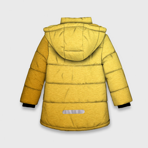 Зимняя куртка для девочек 3D Медведи а, цвет черный - фото 2