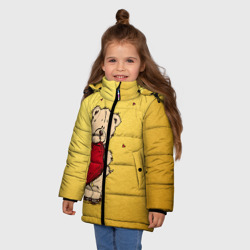 Зимняя куртка для девочек 3D Медведи а - фото 2