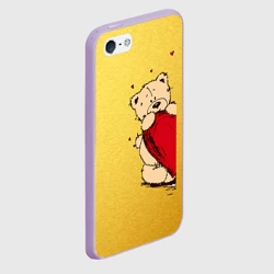 Чехол для iPhone 5/5S матовый Медведи б - фото 2