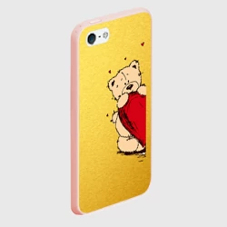 Чехол для iPhone 5/5S матовый Медведи б - фото 2