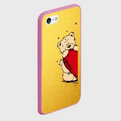 Чехол для iPhone 5/5S матовый Медведи б - фото 2