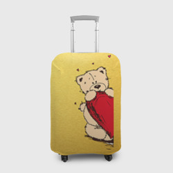 Чехол для чемодана 3D Медведи б