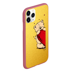 Чехол для iPhone 11 Pro Max матовый Медведи б - фото 2