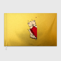 Флаг 3D Медведи б
