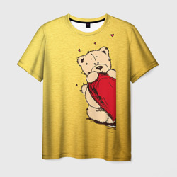 Мужская футболка 3D Медведи б