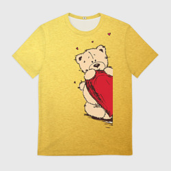 Мужская футболка 3D Медведи б