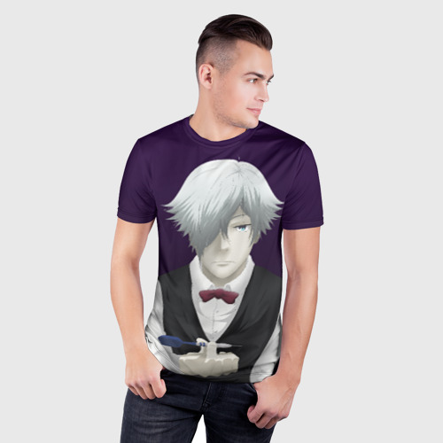 Мужская футболка 3D Slim Death Parade, цвет 3D печать - фото 3