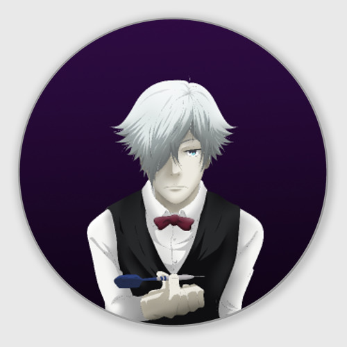 Круглый коврик для мышки Death Parade