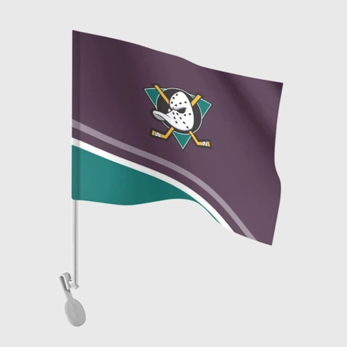 Флаг для автомобиля Anaheim Ducks Selanne